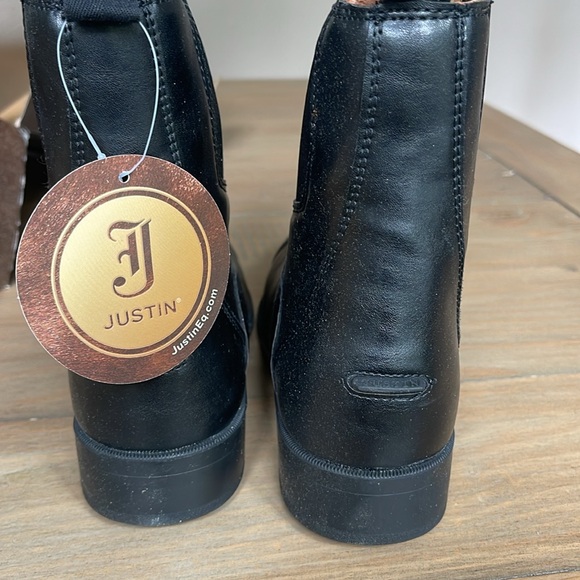 New in box with tags Justin English riding boots for kids - Picture 9 of 11